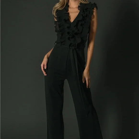 Baltic Born Pants Jumpsuits Baltic Born Tyra Ruffle Tank